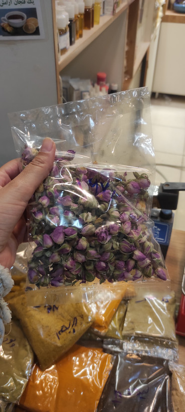 غنچه گل محمدی 100گرمی